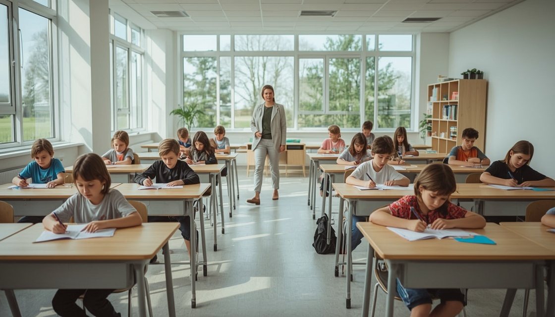 Konzentrationsübungen in Bürstädter Grundschulen